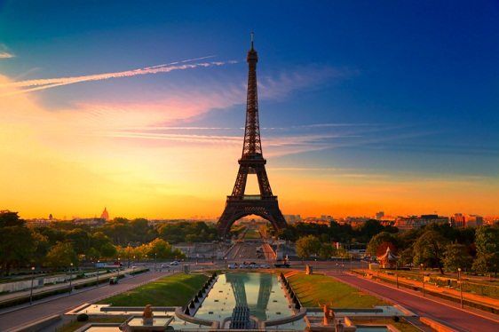 Torre Eiffel en París.