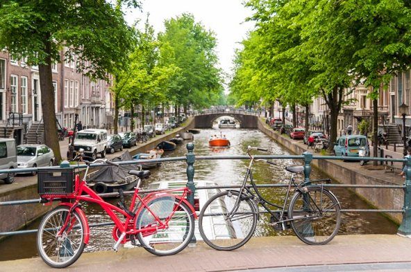bicicletas en amsterdam