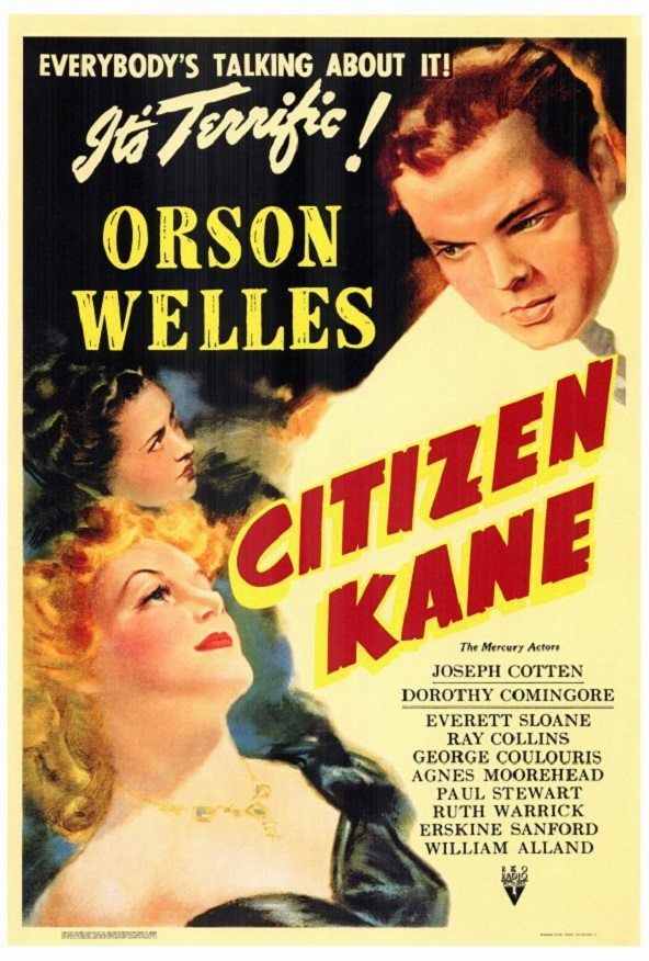 Cartel Ciudadano Kane, de Orson Welles