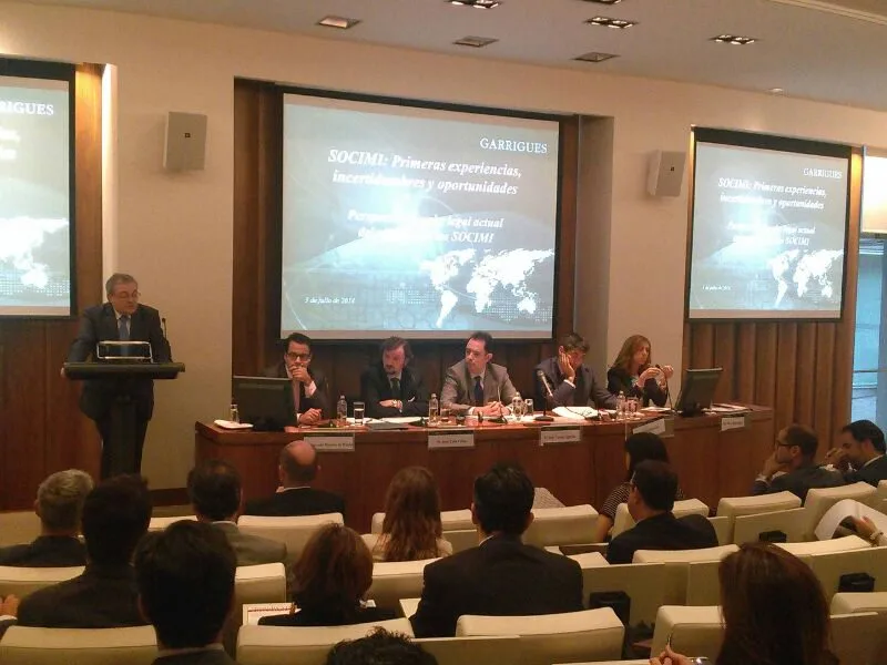 Tinsa y Garrigues celebraron hoy la jornada "SOCIMI: primeras experiencias, incertidumbres y oportunidades"