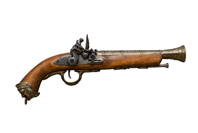 pistola muy antigua