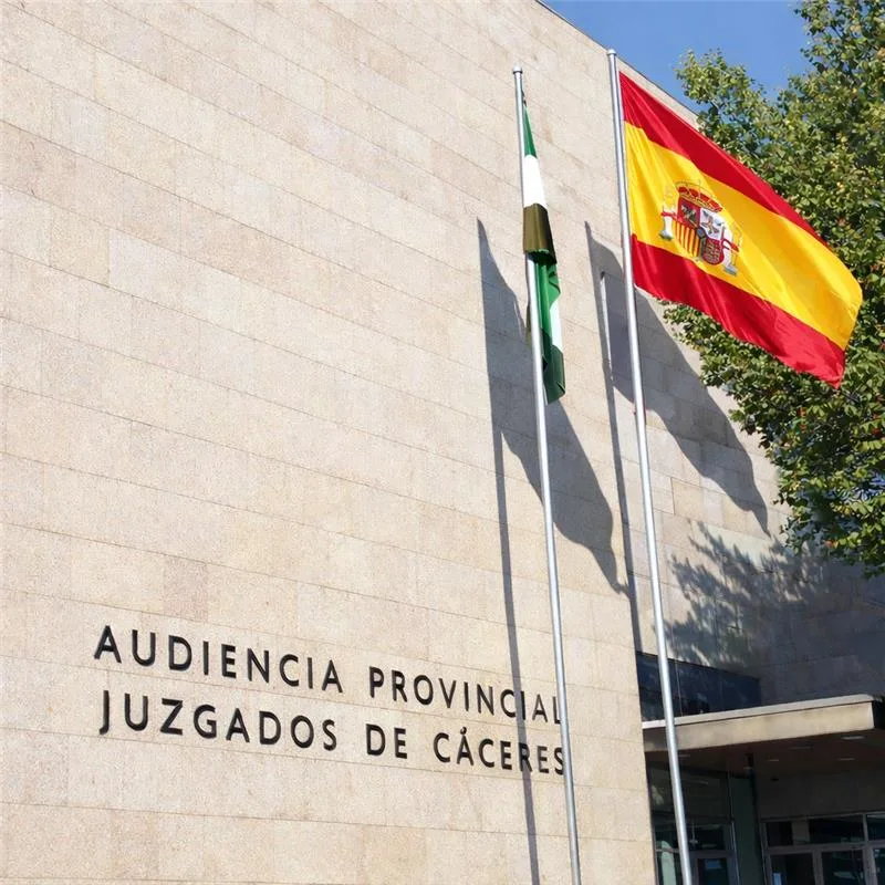 Fachada Juzgado Cáceres