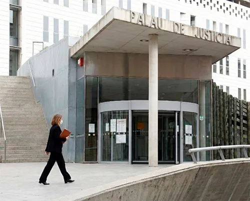 Fachada Palau Justicia Lleida